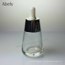 35ml Einzigartiges Design Runde geformte Glasflasche für Parfüm